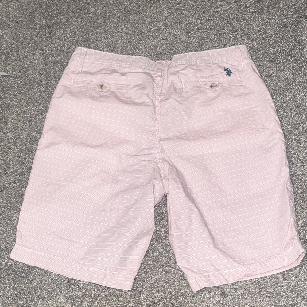 Polo by Ralph Lauren Light Pink Men's Flat Front Shorts - Picture 3 of 4